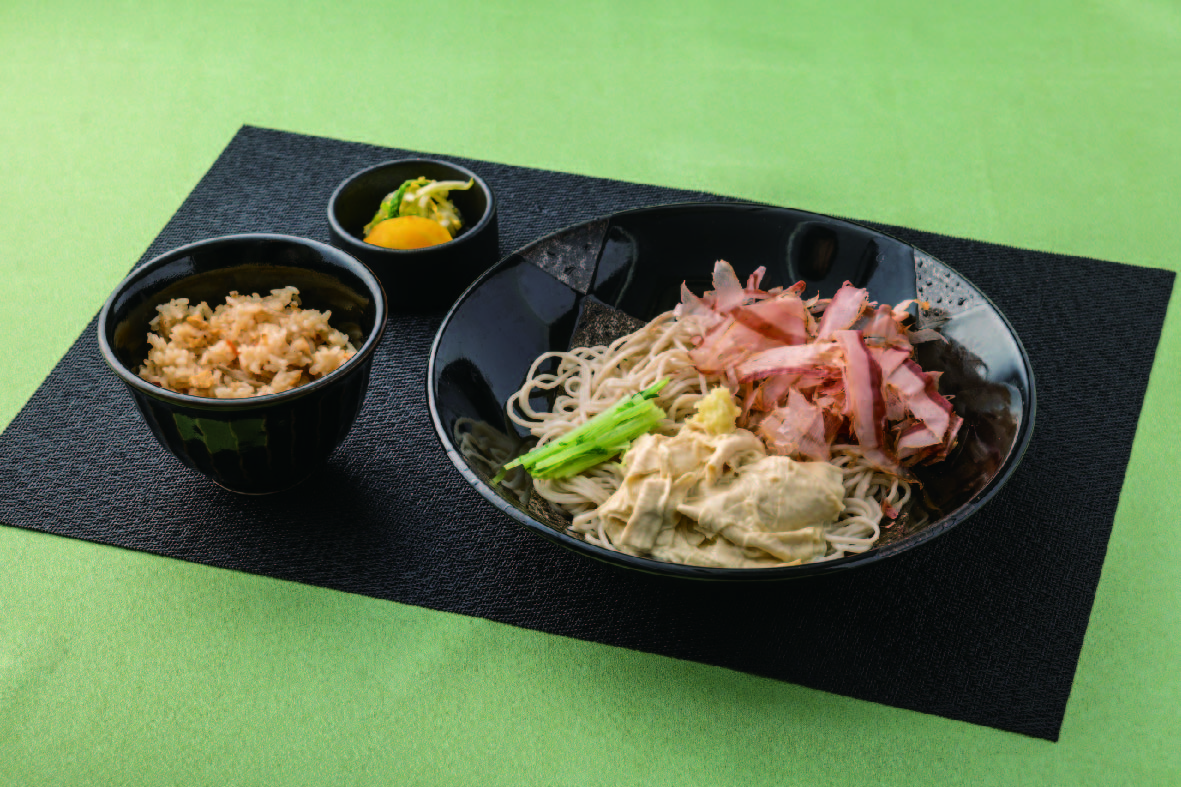 京湯葉定食(そば 又はうどん)