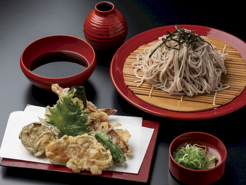 Anago Zaru Soba