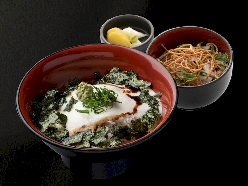 山かけ丼(ミニ蕎麦付)